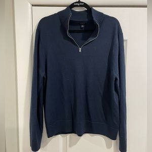 Quarter zip sweater